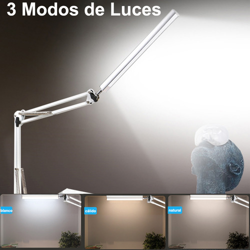 Lámpara De Escritorio Led Lámpara De Mesa Con Brazo