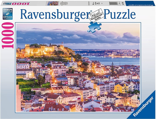 Vista Lisboa Portugal Rompecabeza 1000 Pieza Ravensburger