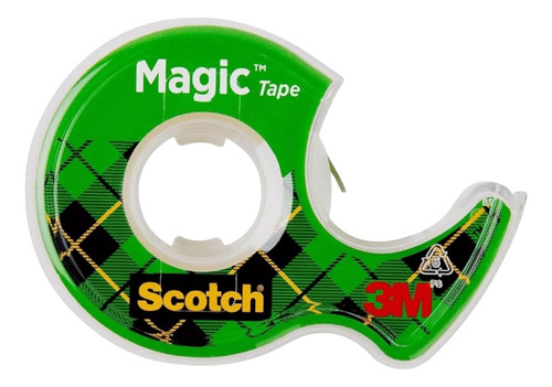 Pack 2x Cinta Adhesiva Mágica 3m Scotch Magic 810 19mm X 7m