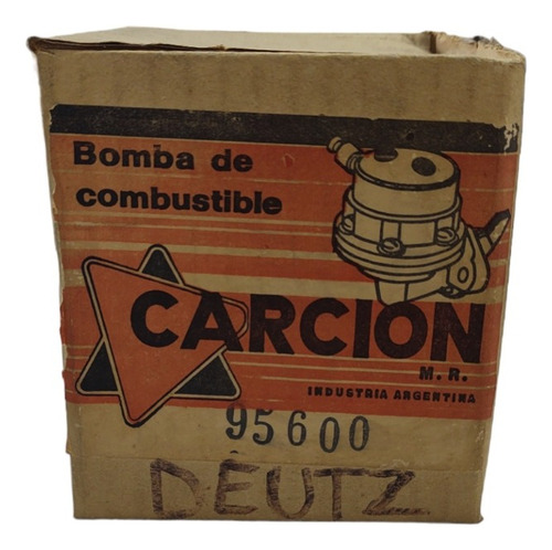Bomba De Combustible Diesel Deutz Carcion Cavallino