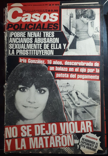 Casos Policiales 1986 Lesbiana Menudo Hogan Yiya Murano 