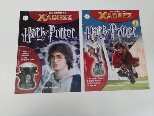Revista Guia Prático De Xadrez Harry Potter 10 Unidades Q127