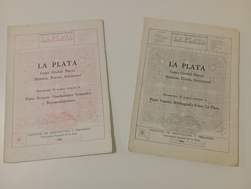 Unlp La Plata Como Ciudad Nueva: Historia, Forma, Estructura (Usado)