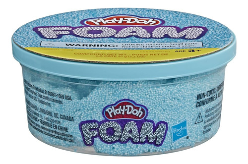 Play-doh Foam Blue Lata Individual De Espuma De Modelar No T