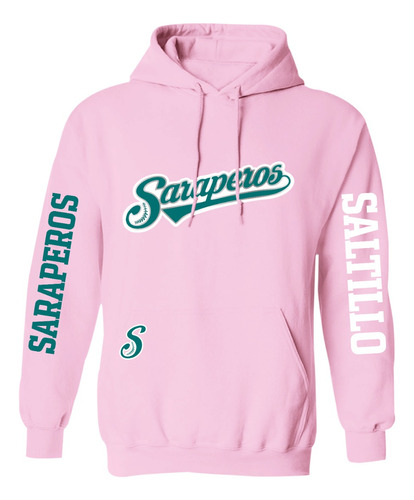 Sudadera Modelo Lmb Saraperos De Saltillo Pink