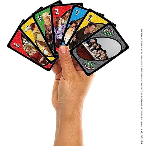 Uno Friends Juego De Cartas Familiar Juguete Mattel Games ;o