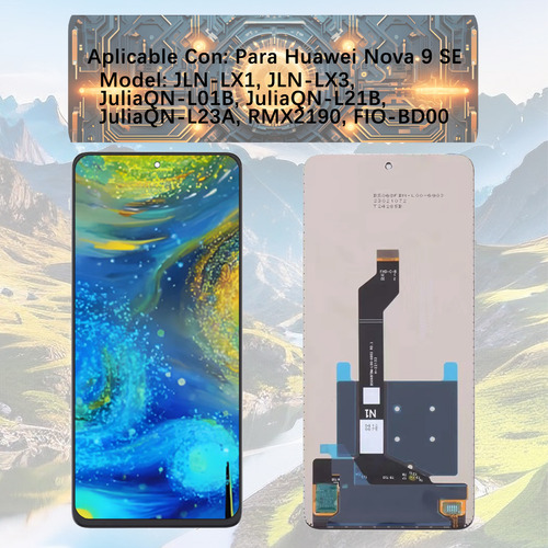 Pantalla Para Huawei Nova 9 Se Jln-lx3 Display
