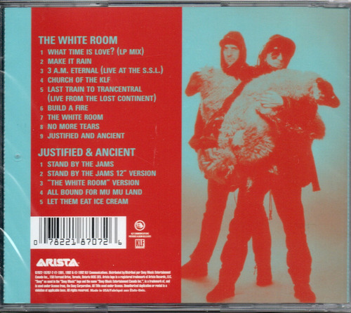 The Klf White Room Cd - Beloved Shamen Nitzer Ebb Soft Cell
