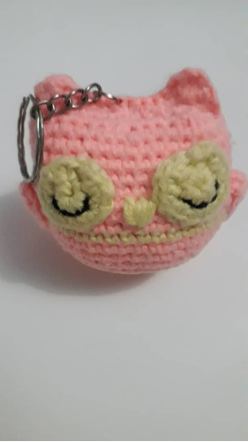 Búho Llavero Amigurumi 