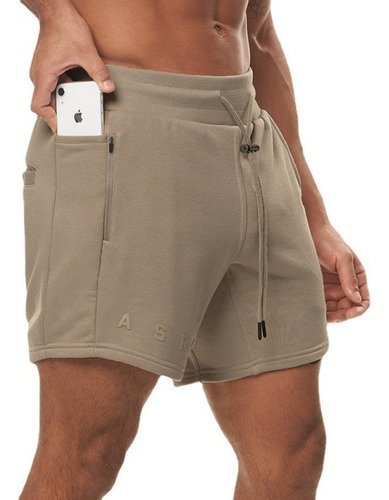 Pantalones Cortos Deportivos Transpirables Para Hombre Que A