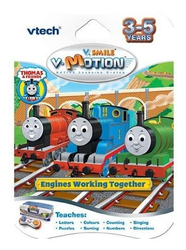 Vtech - V-motion: Thomas And Friends Engines Trabajando Junt