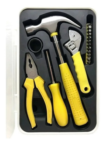 Kit Set De Herramientas Martillo Destornillador Pinza