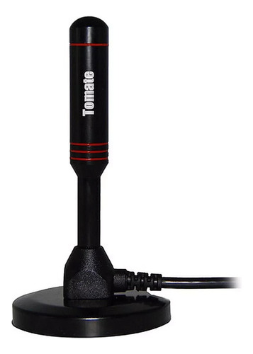 Antena Digital Hd 3.5dbi Interna Externa C/ Imã 3m Tomate