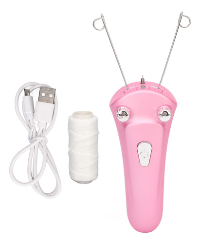 Depiladora Facial Eléctrica Con Hilo Usb Para Enhebrar El Ca