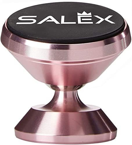 Soporte Magnético Para Teléfono Salex 360° Oro Rosa.