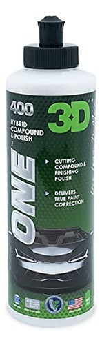 3d One Car Scratch Remover Rubbing Compound & Finishing Poli