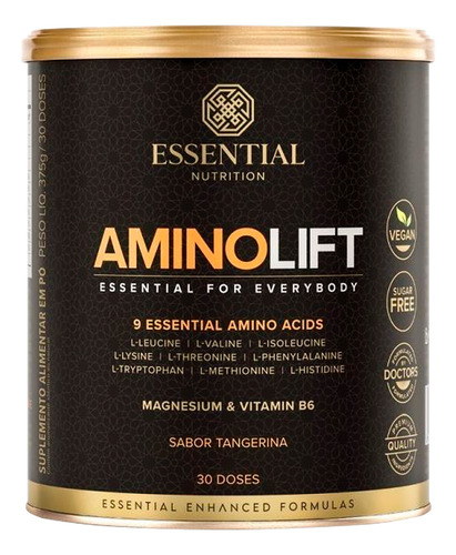 Aminolift Essential Nutrition Sabor Tangerina 375g