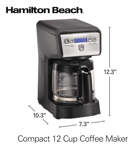 Cafetera Programable Compacta Hamilton Beach 46200