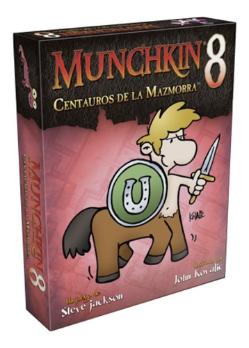 Munchkin 8 Centauro De La Mazmorra Expansion Juego De Mesa