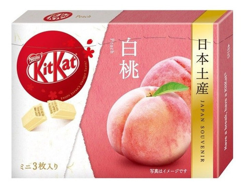 Kitkat Souvenir Japones Durazno