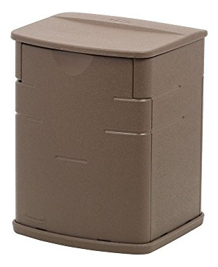 Rubbermaid Deck Storage Box Mocha 26 Pies Cúbicos 1828823