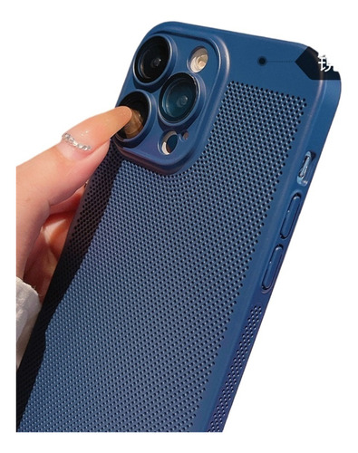 Capa Com Dissipação De Calor Para iPhone 16 Pro Max/15/14/13