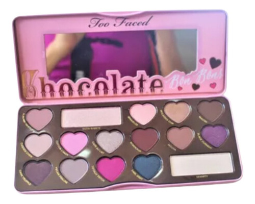 Too Faced. Paleta De Sombras. Chocolate. Bon O Bons.+envío