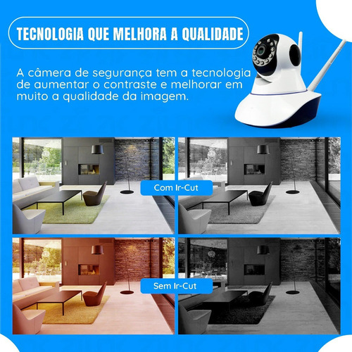 Cámara Robo 3 Antenas Ip Wifi 360º 720p Sistema Yoosee/yyp2p