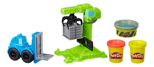Playdoh Plastilina Moldeable Grua Y Montacargas Hasbro /g