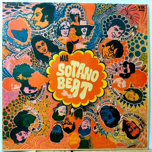 Mas Sotano Beat - Lp Bolivia Año 1970 - Almendra Los Gatos