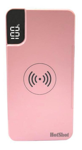 Power Bank Qi Inalambrico, Mxqiv-001, 30000ma, Rosa, Salida