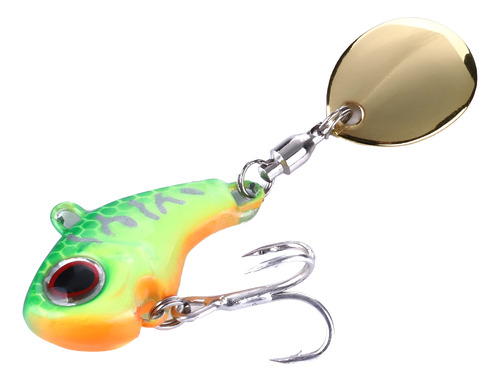 Isca Artificial Spinner 3,5cm / 14g Fundo Tucunaré Robalo