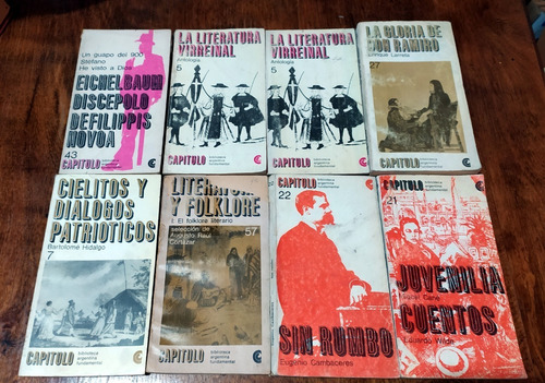 Lote 8 Libros Cambaceres Wilde Larreta Capitulo