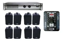 Comprar Sistema Musica Funcional Mixer Usb Potencia 8 Bafles Ng Esdj
