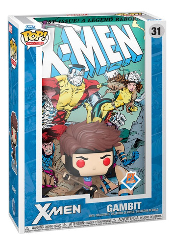 Funko Pop Gambit #31 Px Previews Comic Cover X-men Classic