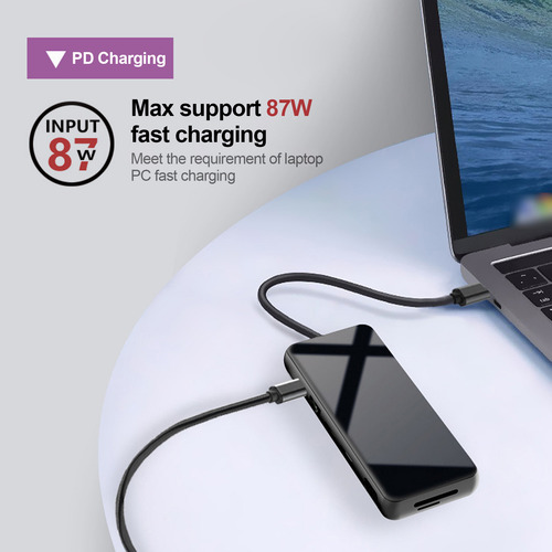 Adaptador Multipuerto De Estación De Acoplamiento Usb C Tipo