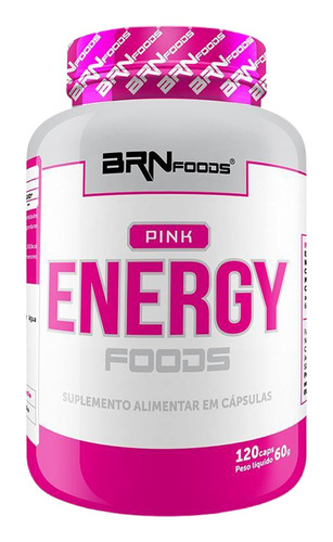 Pink Energy Foods 120 Cáps - Brnfoods