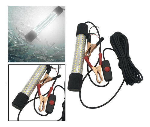 K Luz De Pesca Sumergible Led De Aluminio, Lámpara