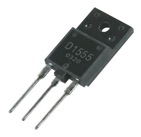Transistor 2sd1555 Nte2331 Horizontal De Tv 1500v 6a