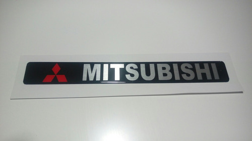 Mitsubishi Montero Plaquero Adhesivo 