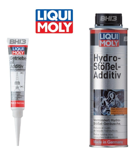 Liqui Moly Gear Oil + Hydro Stöbel Additiv Barulho Tucho