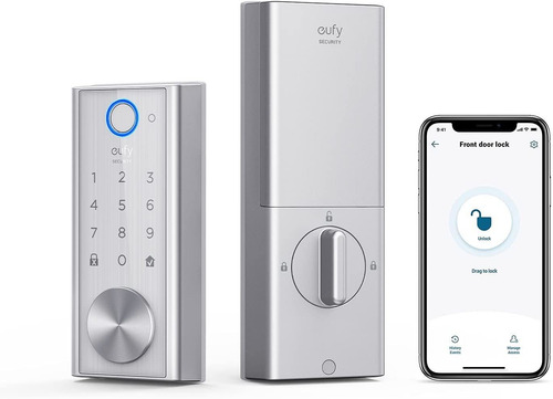 Imagen 1 de 6 de Smart Lock Touch Wifi Escaneo De Huellas Dactilares ...