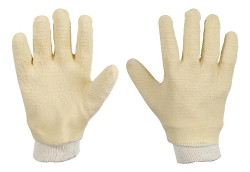 Guantes Algodón Recubierto Hule Toolcraft Tc4182