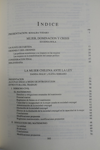 Mundo De Mujer:continuidad Y Cambio Centro De Estudios Dec80 (Usado)