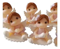 Comprar Souvenirs 20 Angelitas Nena Comunion Bautismo Porcelana Fría