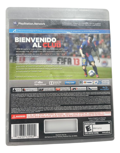 Jogo Ps3 Playstation 3 Fifa 13 Fisico (Recondicionado)