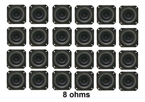 24 Alto Falante Qvs 4 Polegadas 80 Rms 8 Ohms Full Range