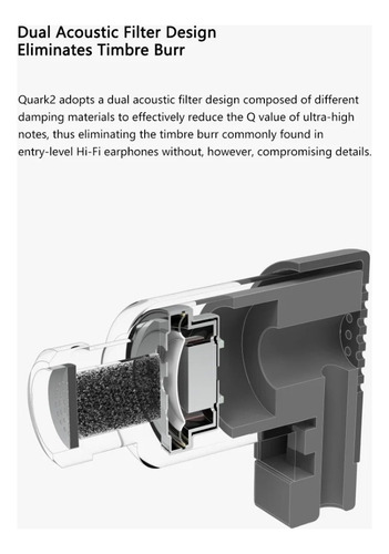 Audífonos In-ear Moondrop Quark2 Auriculares Con Mic Type-c