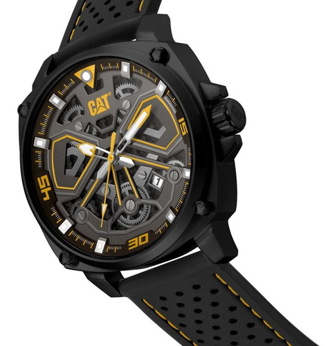 Imagen 2 de 9 de Reloj Caterpillar Hombre Tokio Acero Sumergible Wr100m