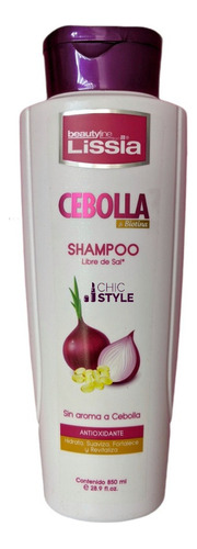 Shampoo Cebolla Y Biotina Lissia X850 - Ml A $26